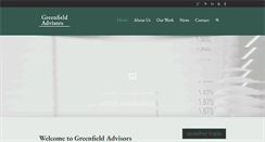 Desktop Screenshot of greenfieldadvisors.com